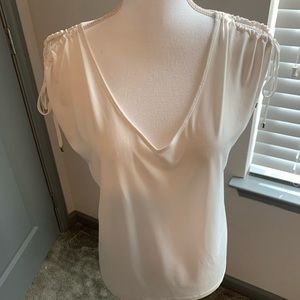 Adrienne Vittadini white top